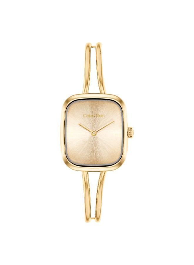 كالفن كلاين ساعة كوارتز بعقارب وسوار من الفولاذ المقاوم للصدأ - Image 1